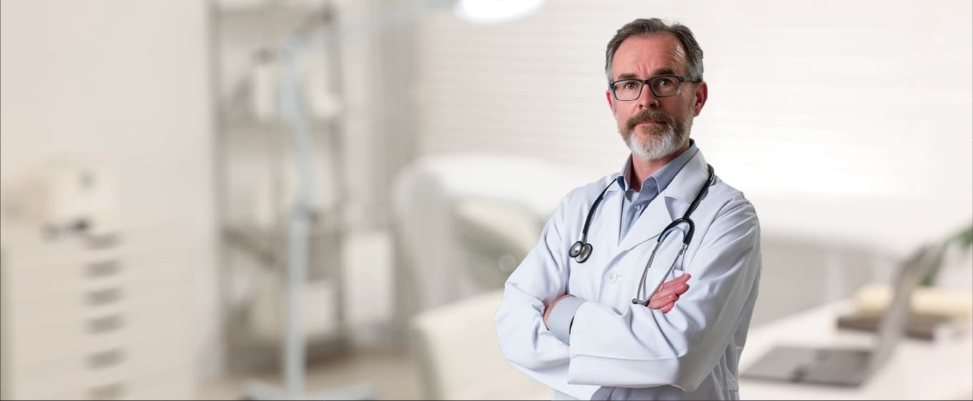 Profissionais da saúde atendendo pacientes na estrutura do Labioclin